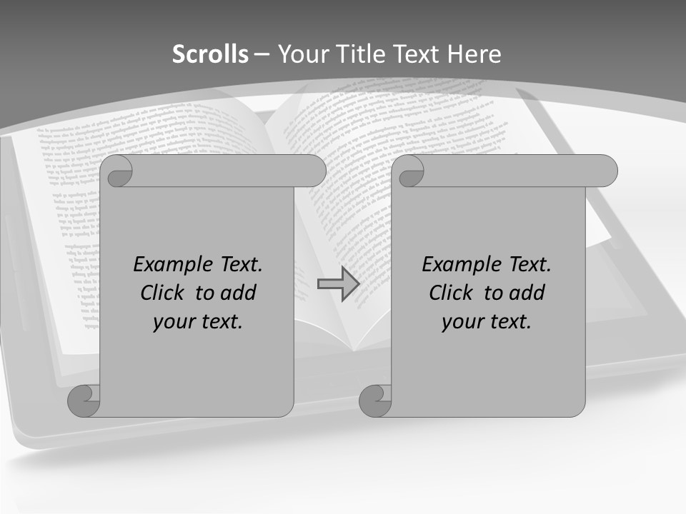 Page Text Internet PowerPoint Template