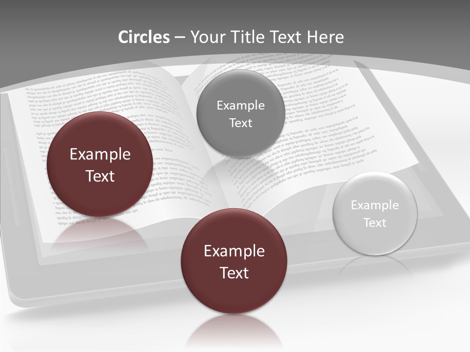 Page Text Internet PowerPoint Template
