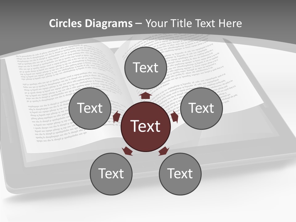 Page Text Internet PowerPoint Template