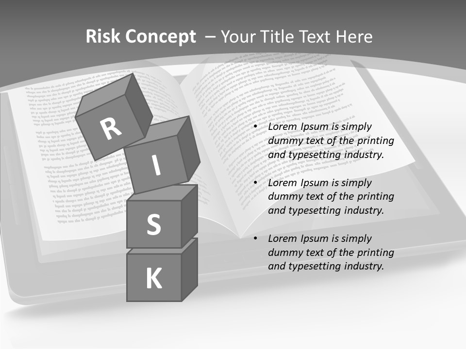 Page Text Internet PowerPoint Template