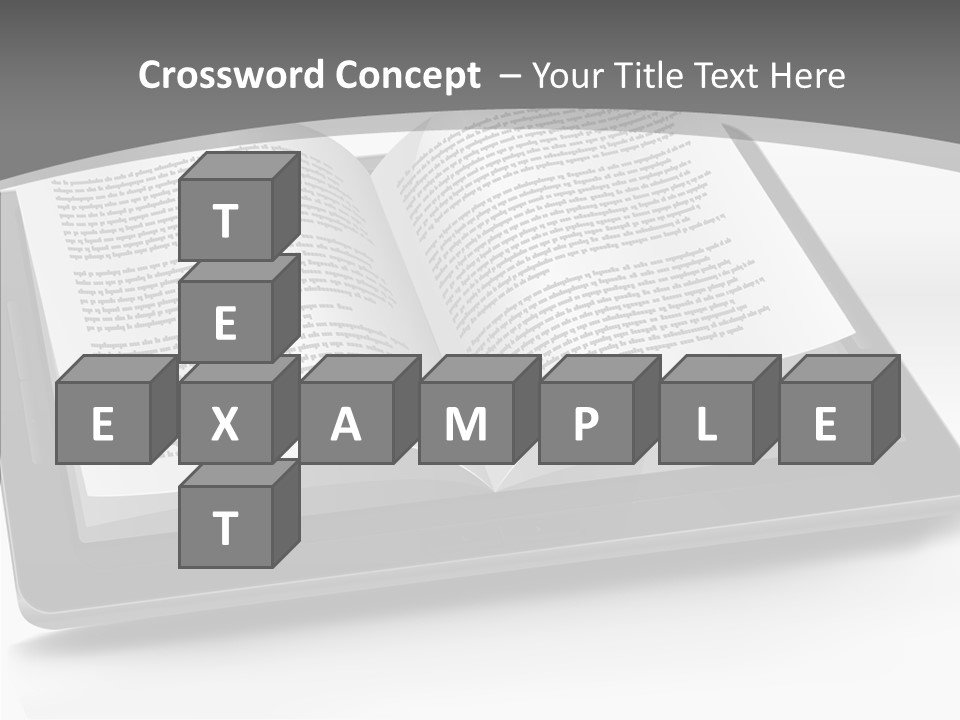 Page Text Internet PowerPoint Template