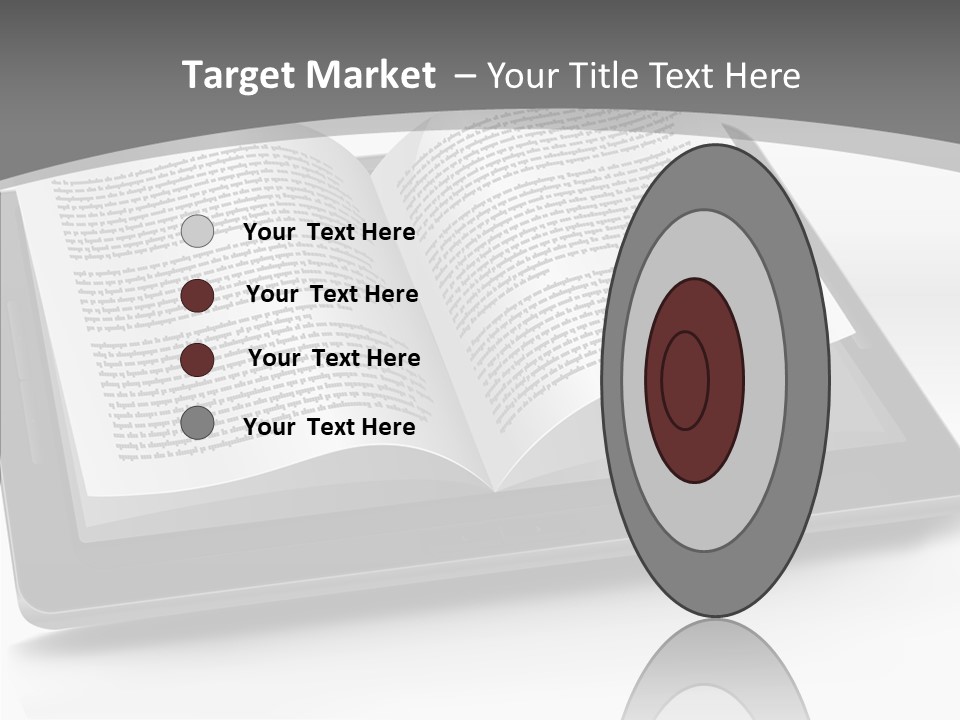 Page Text Internet PowerPoint Template