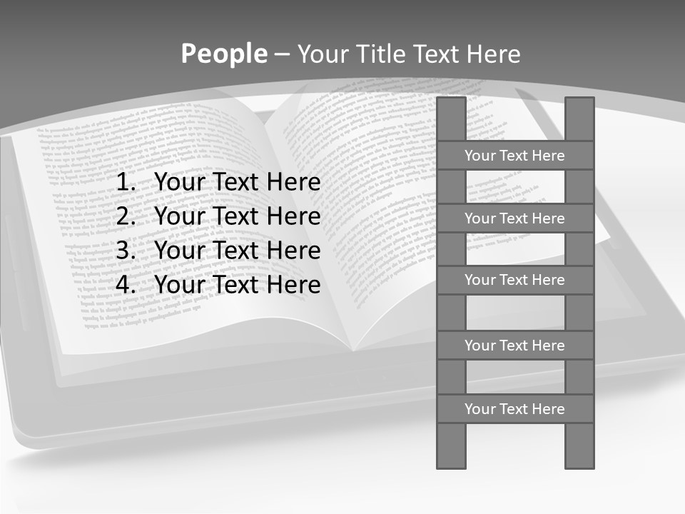 Page Text Internet PowerPoint Template