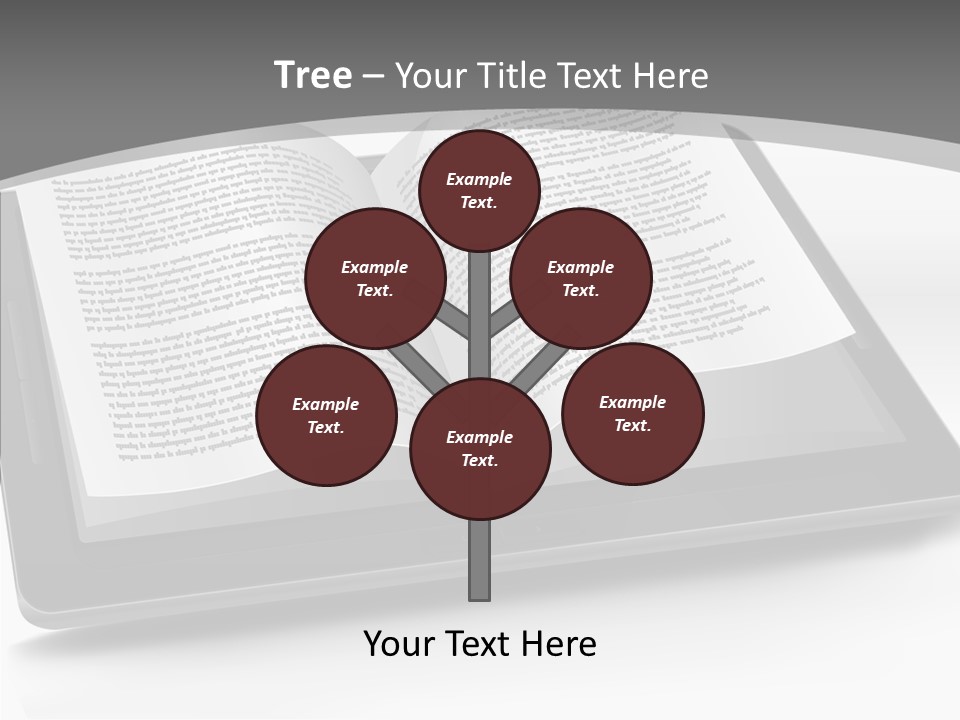 Page Text Internet PowerPoint Template