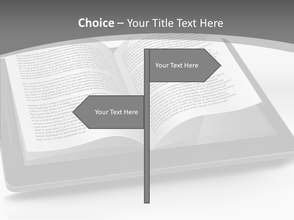 Page Text Internet PowerPoint Template