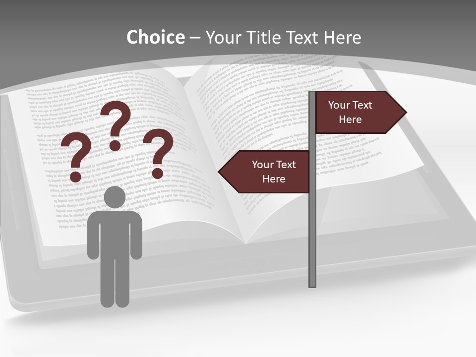 Page Text Internet PowerPoint Template