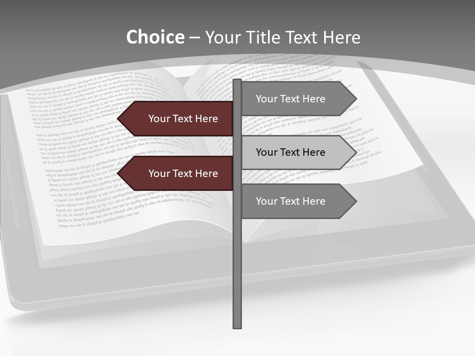 Page Text Internet PowerPoint Template