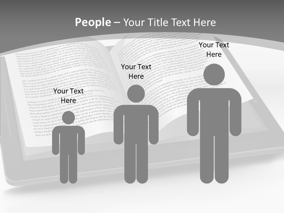 Page Text Internet PowerPoint Template