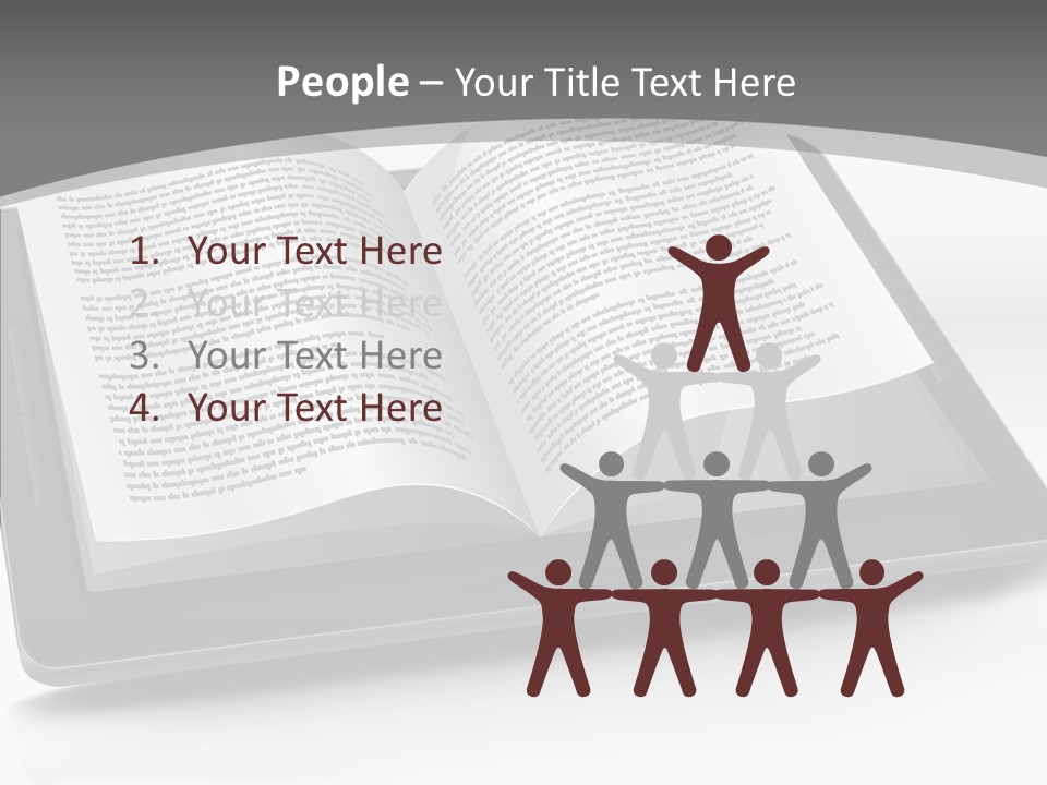 Page Text Internet PowerPoint Template