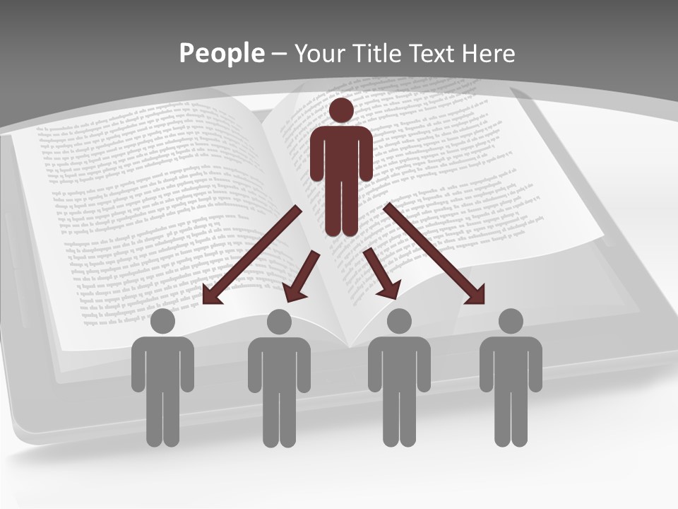 Page Text Internet PowerPoint Template