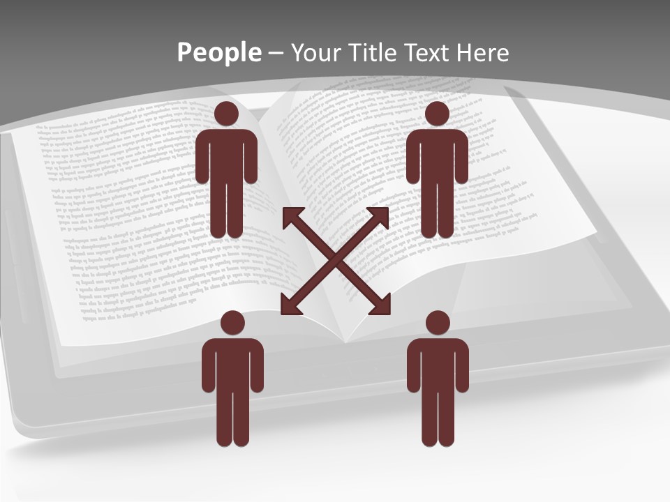Page Text Internet PowerPoint Template