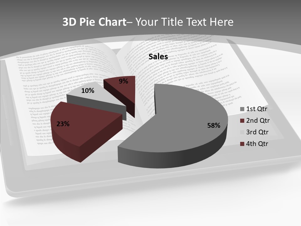 Page Text Internet PowerPoint Template