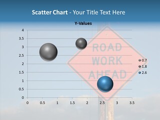 Work Sign Outdoors PowerPoint Template