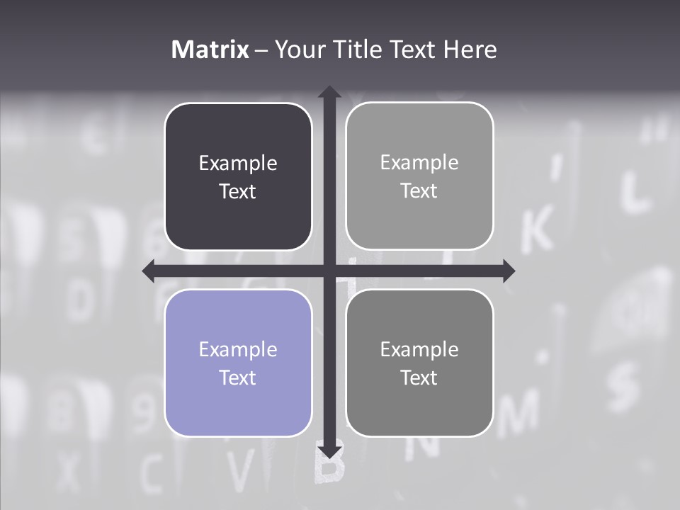 Business Macro Display PowerPoint Template