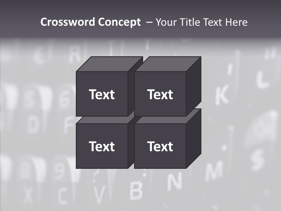 Business Macro Display PowerPoint Template