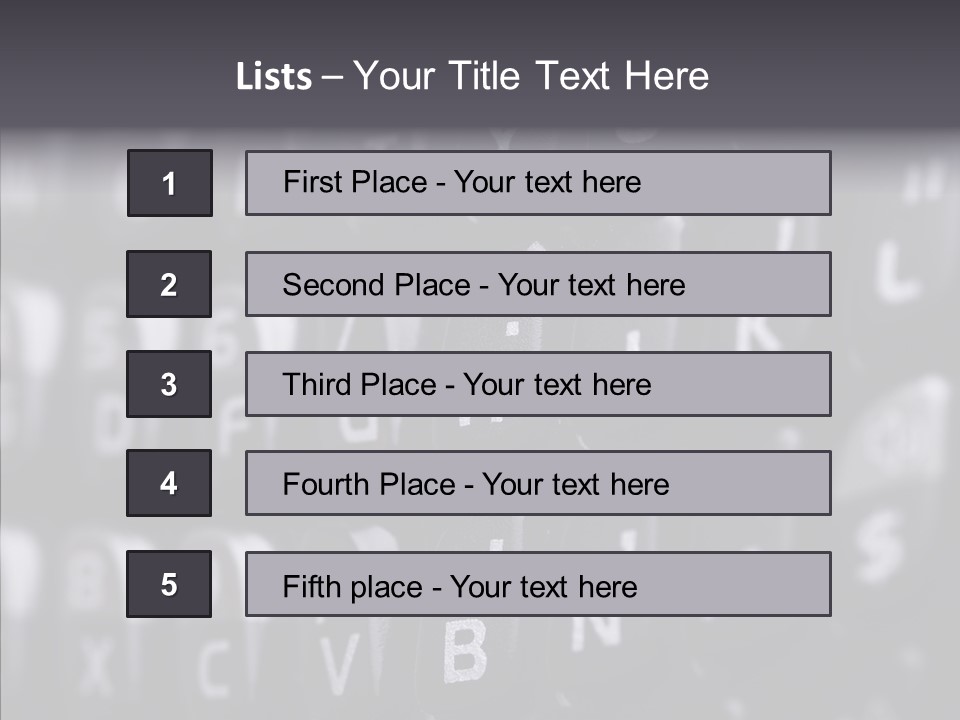 Business Macro Display PowerPoint Template