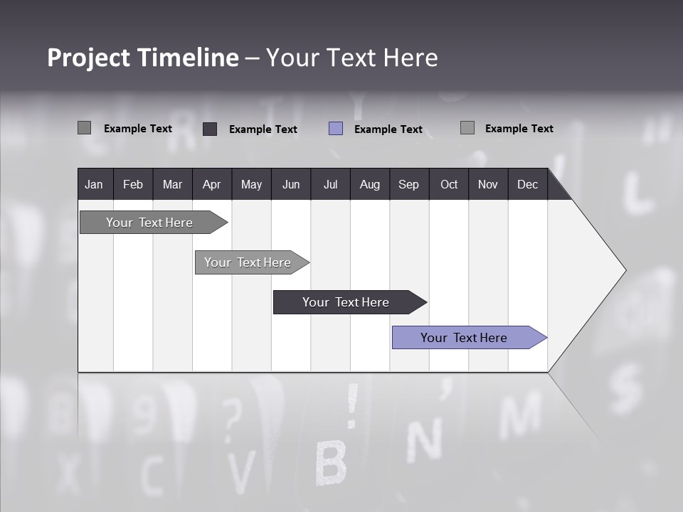 Business Macro Display PowerPoint Template