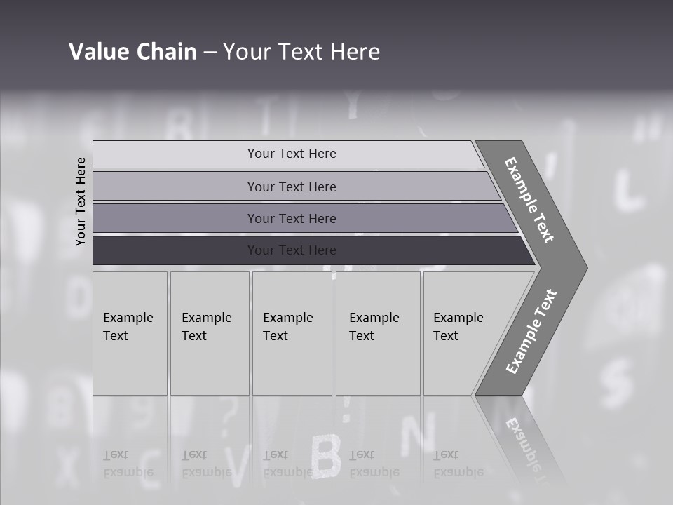 Business Macro Display PowerPoint Template
