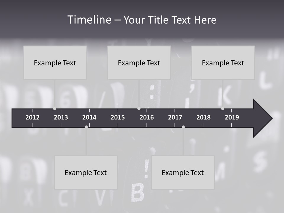 Business Macro Display PowerPoint Template