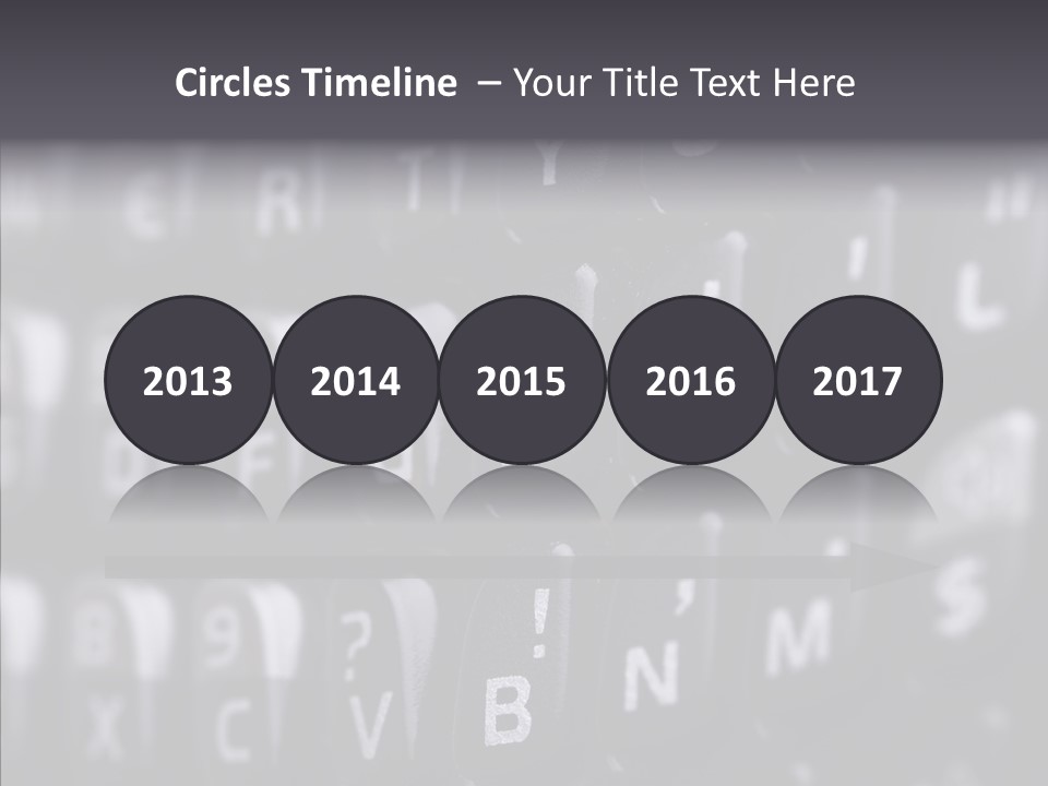 Business Macro Display PowerPoint Template