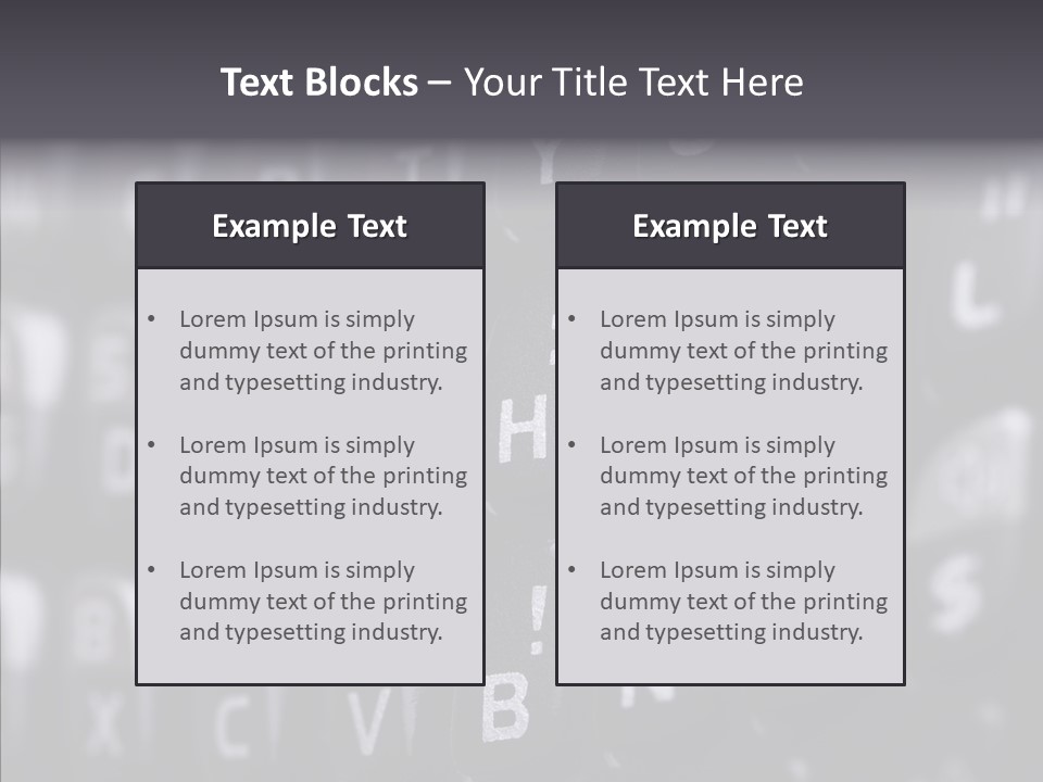 Business Macro Display PowerPoint Template