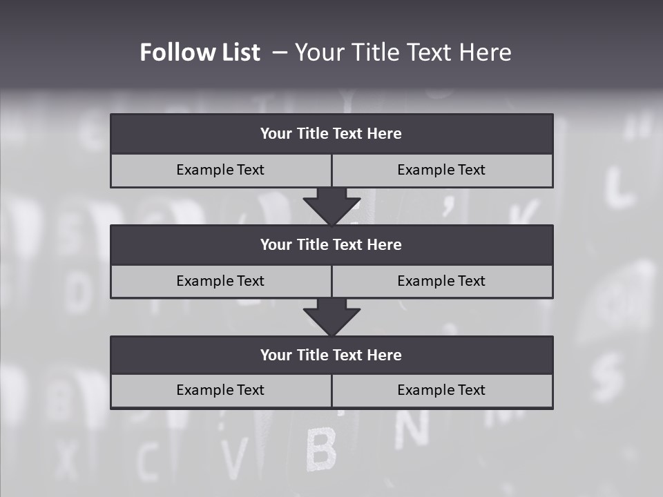 Business Macro Display PowerPoint Template