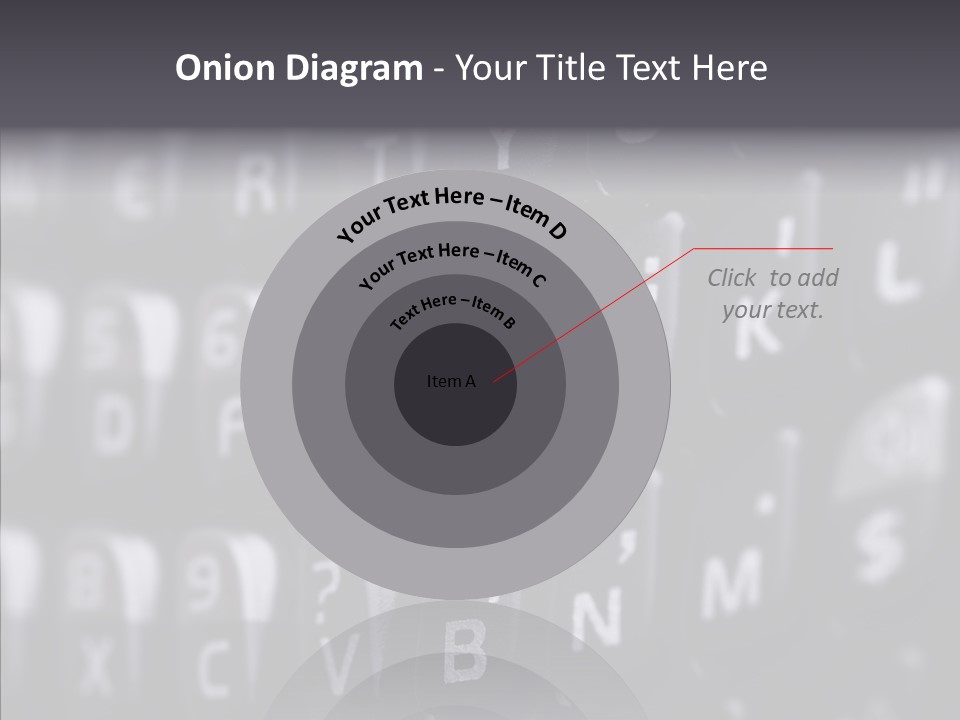 Business Macro Display PowerPoint Template