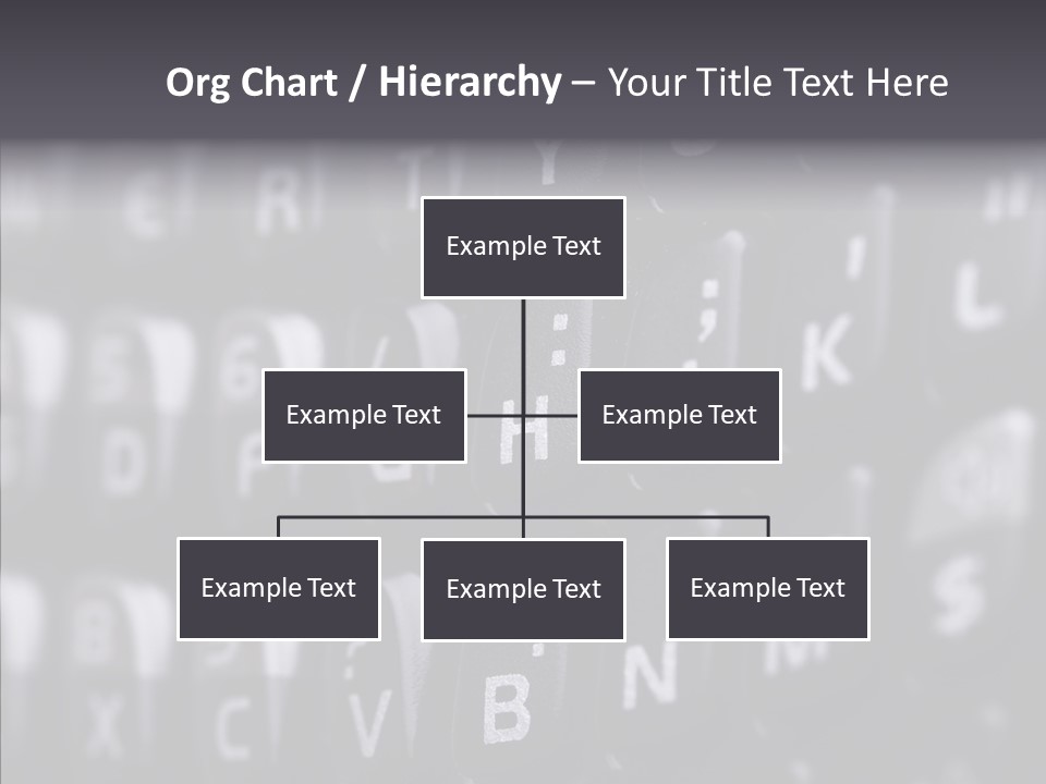 Business Macro Display PowerPoint Template