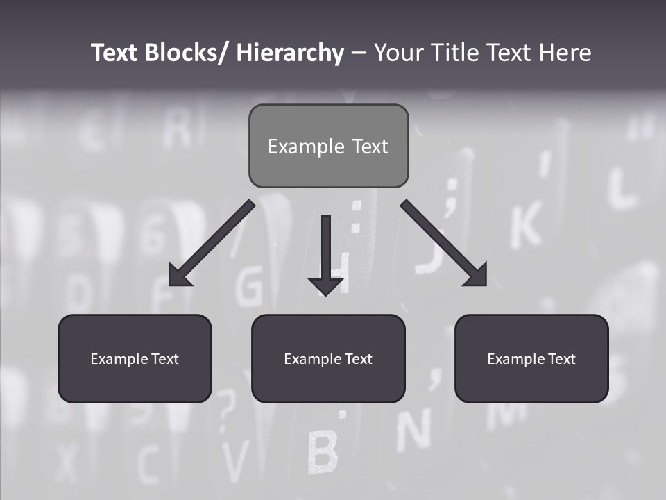 Business Macro Display PowerPoint Template