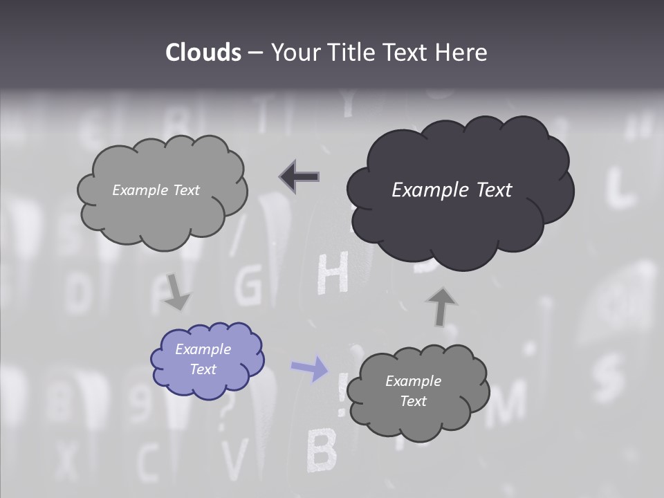Business Macro Display PowerPoint Template