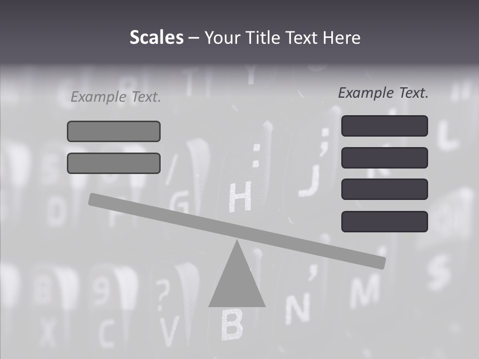 Business Macro Display PowerPoint Template