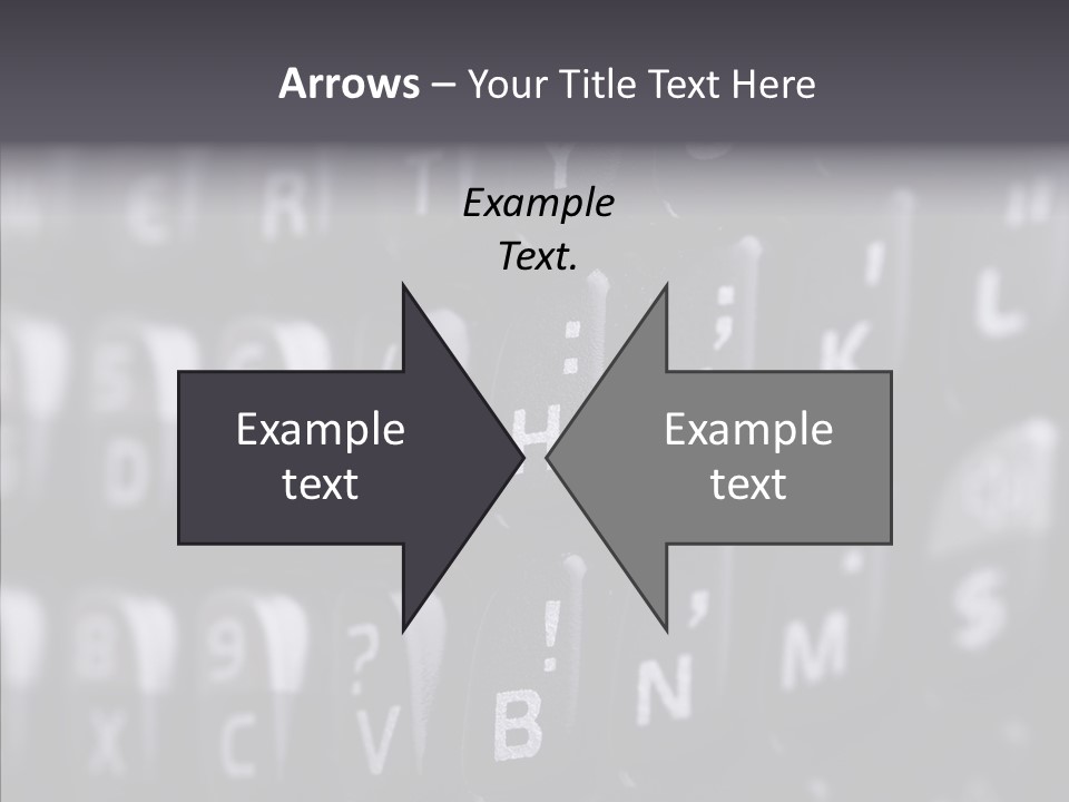 Business Macro Display PowerPoint Template