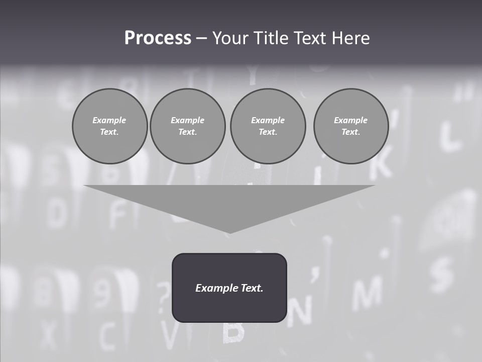 Business Macro Display PowerPoint Template