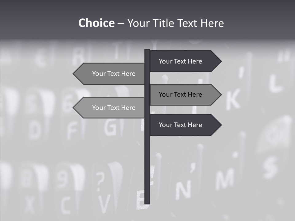 Business Macro Display PowerPoint Template