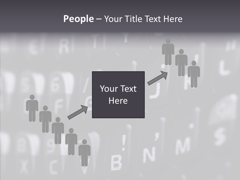 Business Macro Display PowerPoint Template