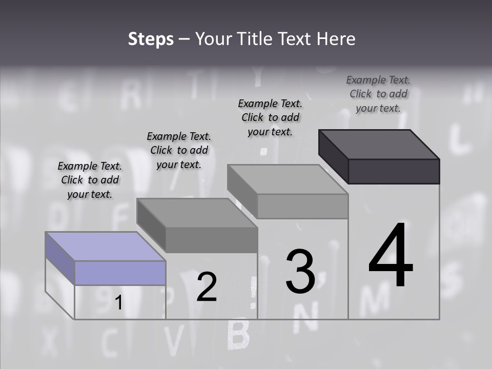 Business Macro Display PowerPoint Template