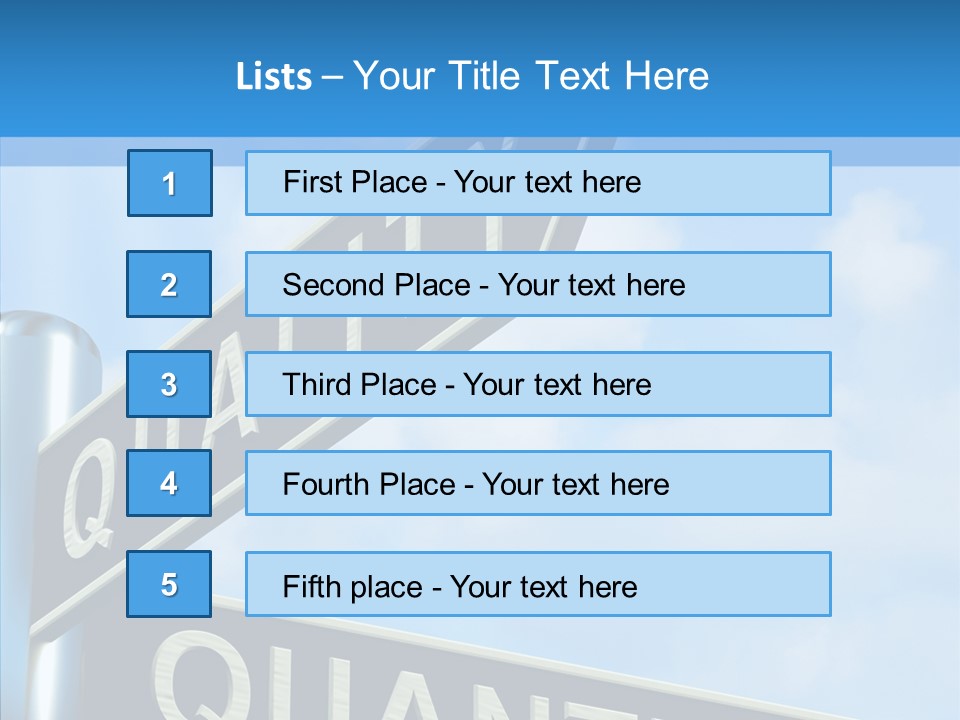 Design Excellent Satisfaction PowerPoint Template