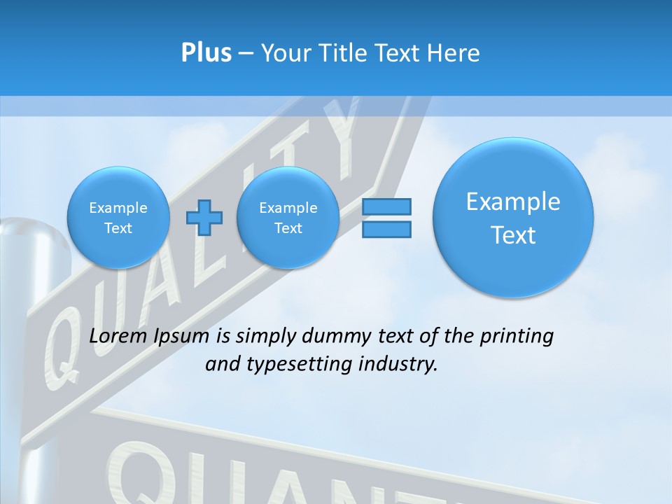 Design Excellent Satisfaction PowerPoint Template