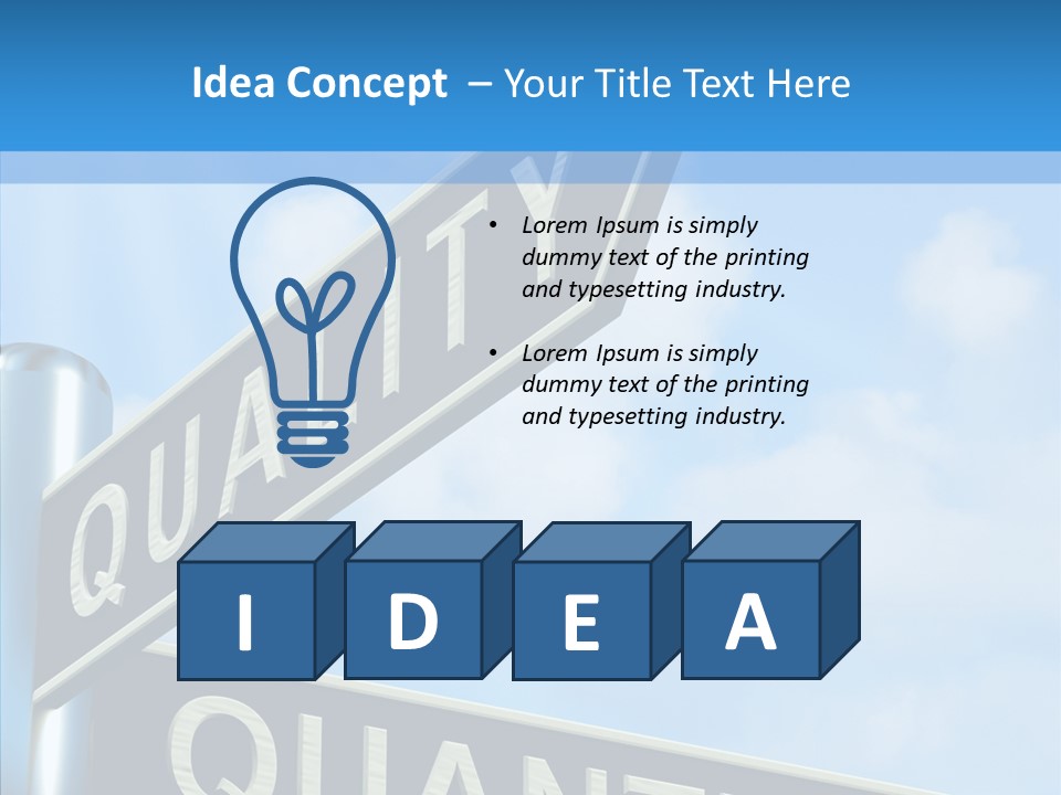 Design Excellent Satisfaction PowerPoint Template