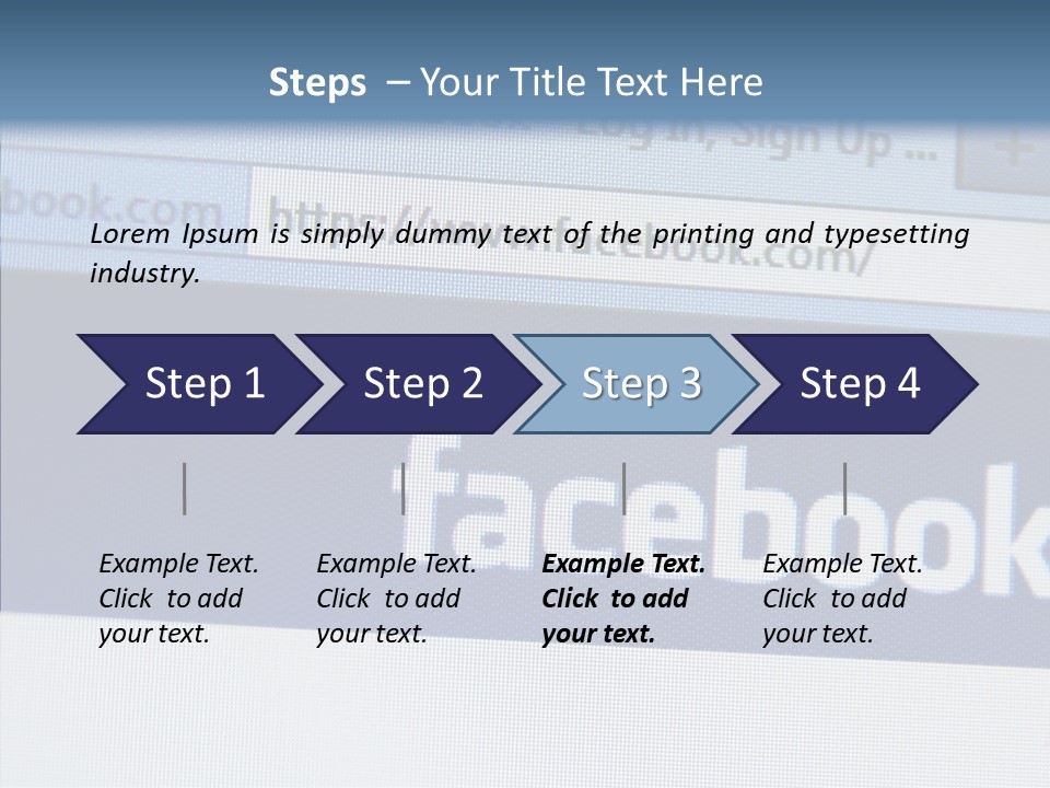 Timeline Internet Web PowerPoint Template
