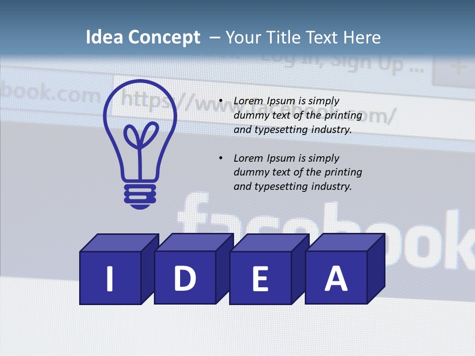 Timeline Internet Web PowerPoint Template