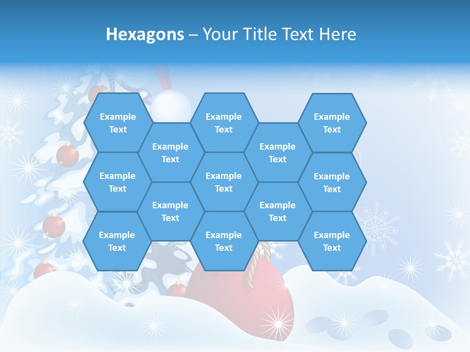 Fir Branch Rope PowerPoint Template