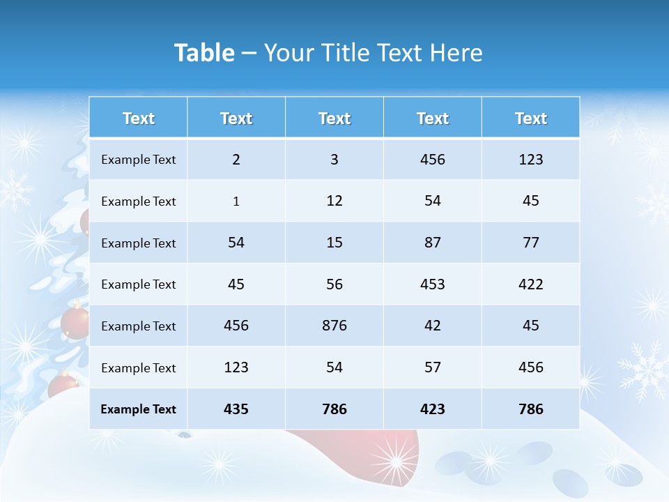Fir Branch Rope PowerPoint Template