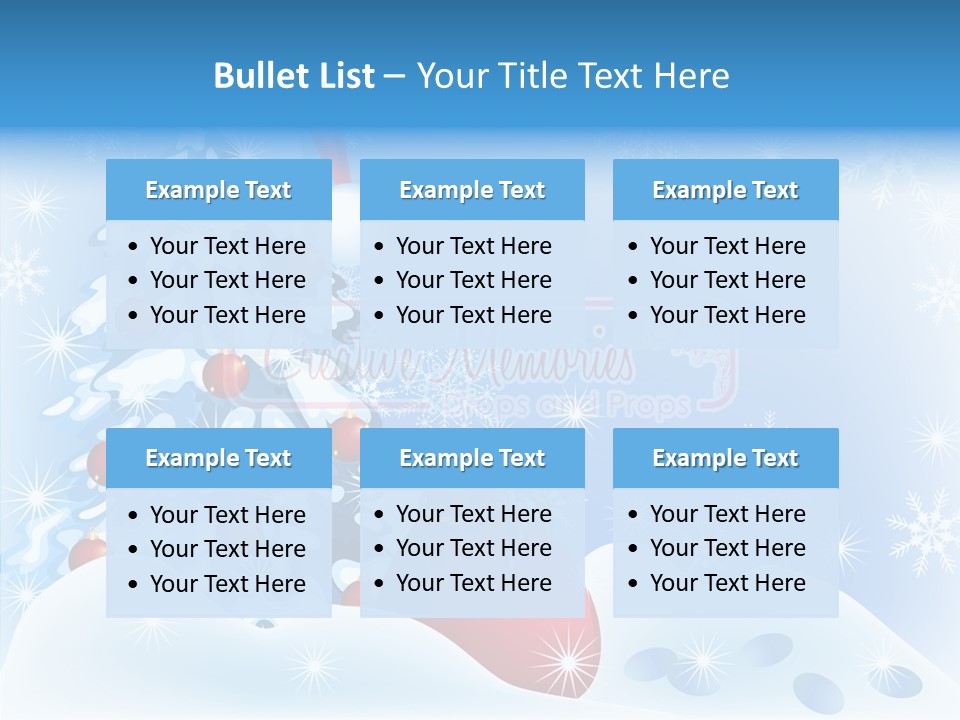Fir Branch Rope PowerPoint Template