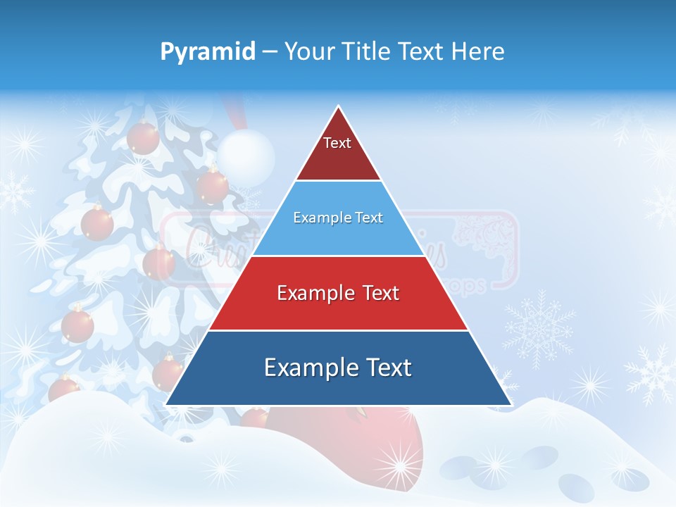 Fir Branch Rope PowerPoint Template