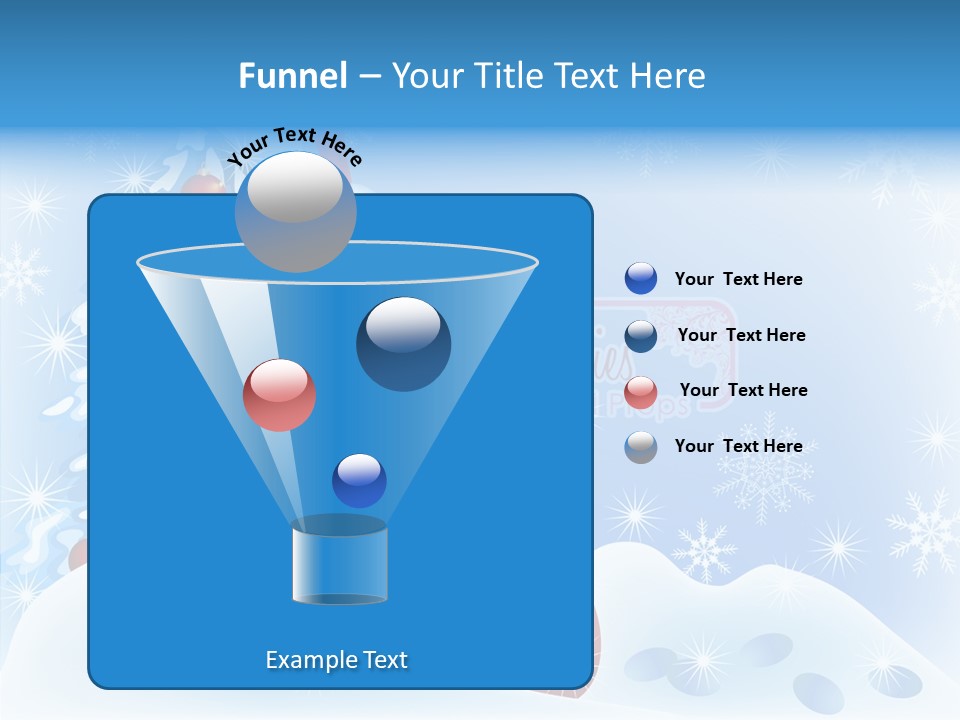 Fir Branch Rope PowerPoint Template