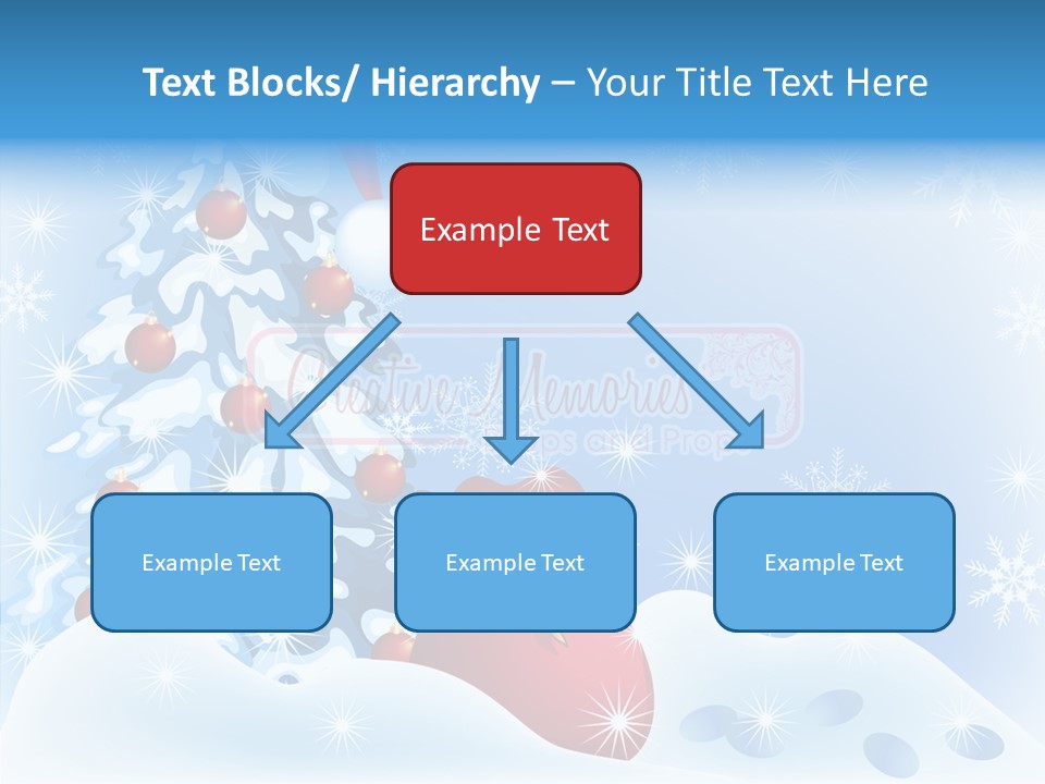 Fir Branch Rope PowerPoint Template