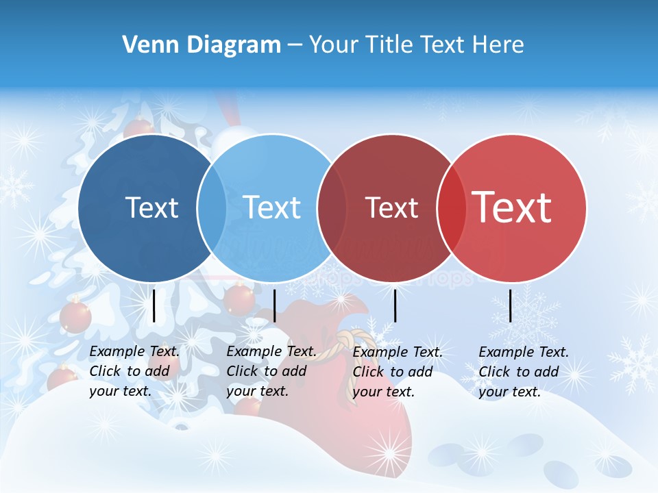 Fir Branch Rope PowerPoint Template
