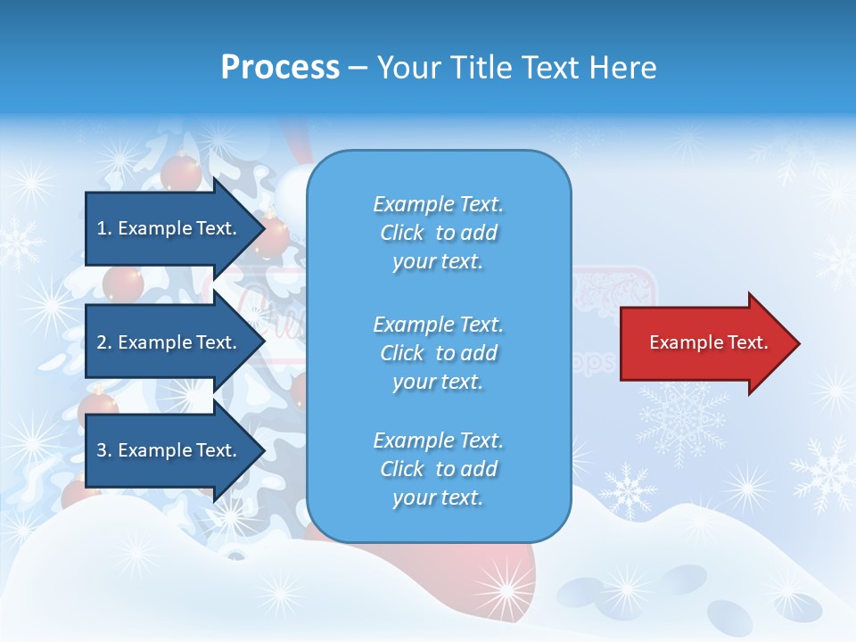 Fir Branch Rope PowerPoint Template