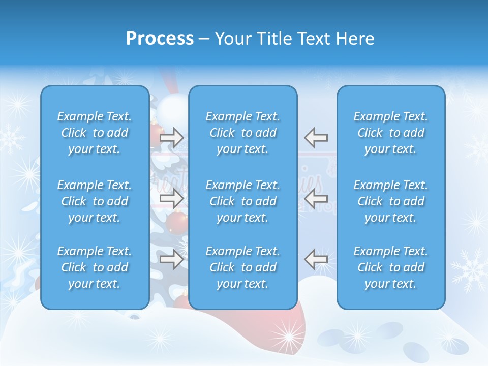 Fir Branch Rope PowerPoint Template
